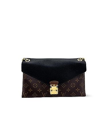 Louis Vuitton Pallas Chain Monogram Canvas And Calfskin Black Canvas Shoulder Bag Bag (view 1)