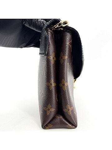 Louis Vuitton Pallas Chain Monogram Canvas And Calfskin Black Canvas Shoulder Bag Bag (view 2)