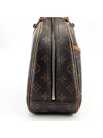 Louis Vuitton Trouville Monogram Canvas Brown Canvas Handbag (view 2)
