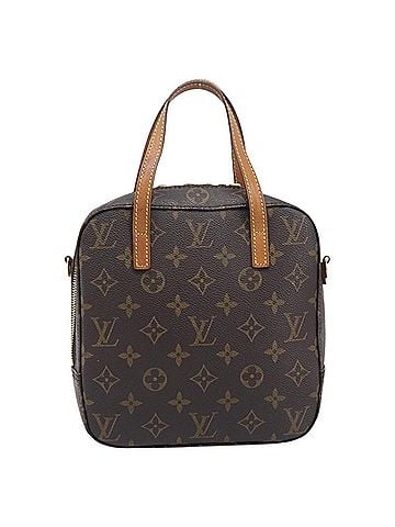 Louis Vuitton Spontini Monogram Canvas Brown Canvas Handbag (view 1)