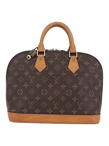 Louis Vuitton Alma Monogram Canvas Brown Canvas Handbag (view 1)