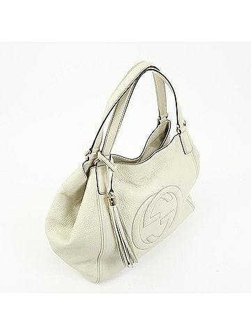 Gucci Soho Leather Beige Leather Shoulder Bag Bag (view 2)