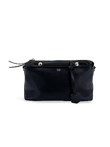 Fendi By The Way Satchel Leather Black Leather Handbag (view 1)