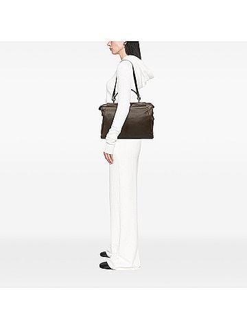 Fendi Large Leather Peekaboo Iconic Satchel (view 2)