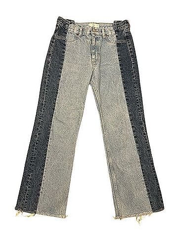 Mango Pieced Straight Leg Jeans (view 1)