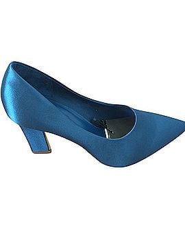 Zara Satin Heels Heels (view 2)