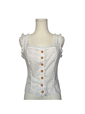 Eyelet & Ivy Sleeveless Blouse (view 1)