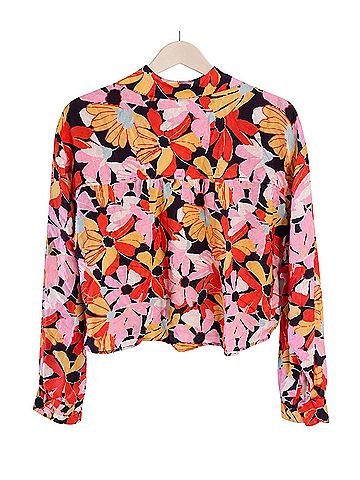 Maeve Short Sleeve Button-Down Shirt (view 2)