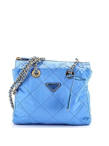Prada Re-Edition 1995 Chain Tote Quilted Re-Nylon Small (view 1)