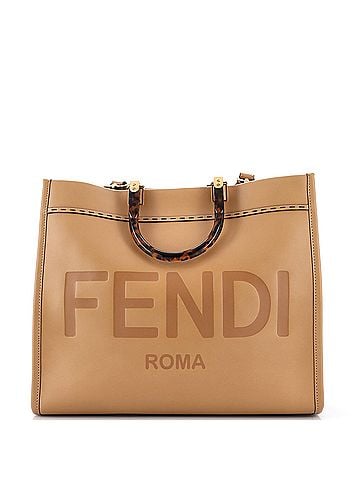 Fendi Sunshine Shopper Tote Leather Medium (view 1)