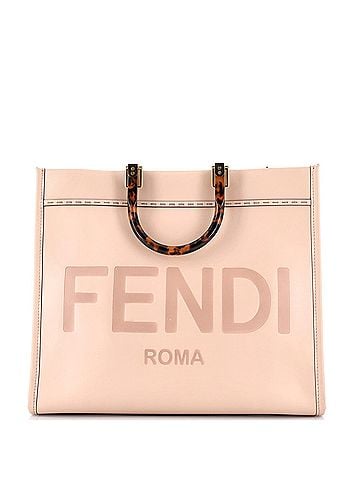Fendi Sunshine Shopper Tote Leather Medium (view 1)