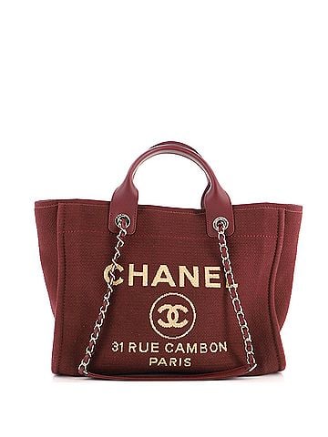 Chanel Deauville NM Tote Mixed Fibers Medium (view 1)