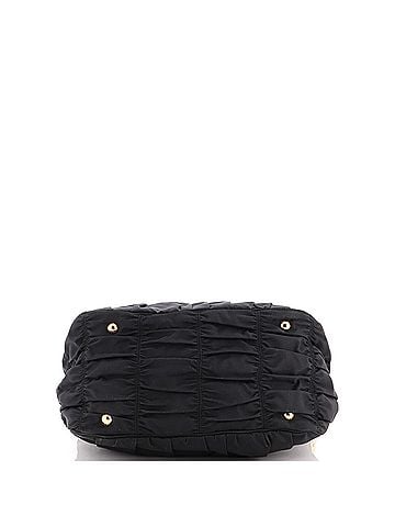 Prada Gaufre Convertible Tote Leather and Tessuto Large (view 2)