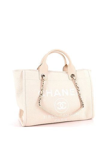 Chanel Deauville NM Tote Mixed Fibers Small (view 2)