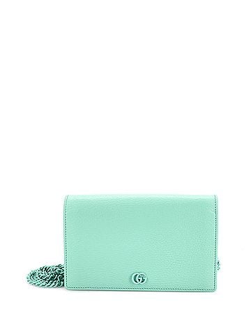 Gucci Petite GG Marmont Chain Wallet Leather Mini (view 1)
