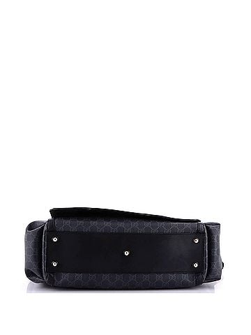 Gucci Web Strap Diaper Bag GG Coated Canvas Small (view 2)