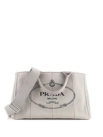 Prada Canapa Convertible Tote Canvas Medium (view 1)