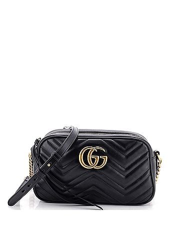 Gucci GG Marmont Shoulder Bag Matelasse Leather Small (view 1)