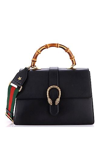 Gucci Dionysus Bamboo Top Handle Bag Leather Large (view 1)