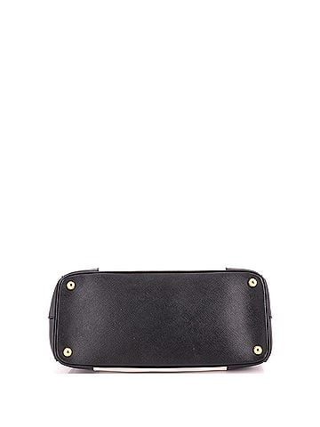 Prada Bicolor Double Zip Lux Tote Saffiano Leather Medium (view 2)