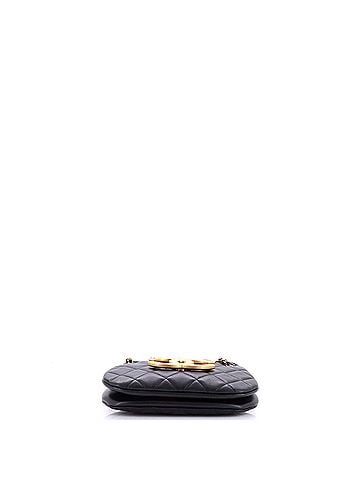 Chanel Giant CC Chain Compartment Messenger Bag Quilted Lambskin Small (view 2)