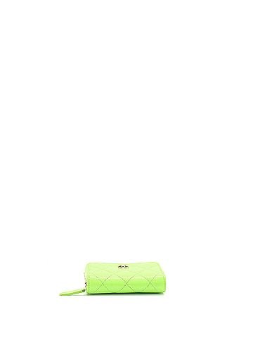 Chanel Classic Zip Around Card Holder Coin Purse Quilted Caviar Small (view 2)