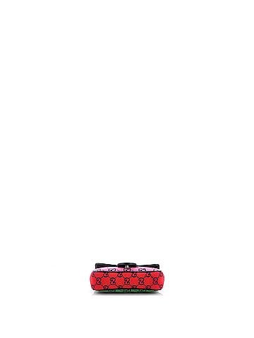Gucci GG Marmont Flap Bag Diagonal Quilted GG Canvas Super Mini (view 2)