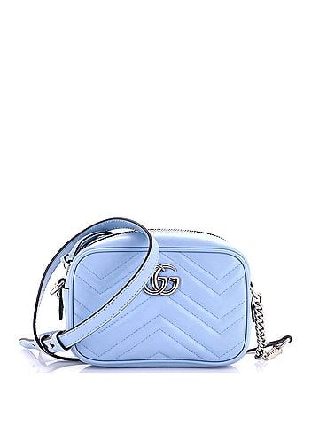 Gucci GG Marmont Shoulder Bag Matelasse Leather Mini (view 1)