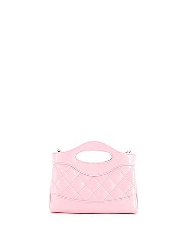Chanel 31 Shopping Bag Clutch with Chain Quilted Shiny Crumpled Calfskin Small (view 2)