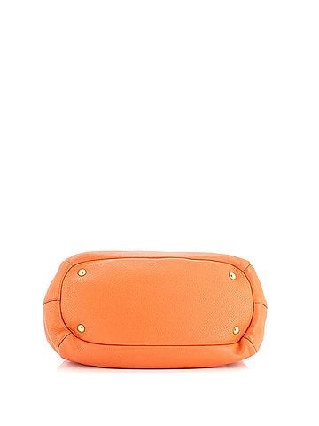 Prada Top Zip Convertible Tote Vitello Daino Large (view 2)