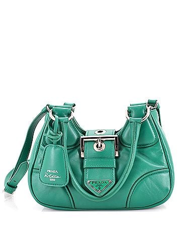 Prada Re-Edition 2002 Moon Handle Bag Padded Nappa Leather (view 1)