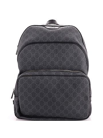 Gucci Zip Pocket Backpack GG Coated Canvas Medium (view 1)