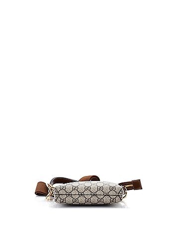 Gucci Interlocking G Patch Wristlet Messenger Bag GG Coated Canvas Mini (view 2)