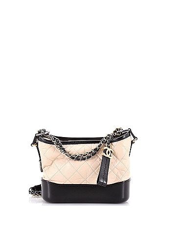 Chanel Gabrielle Hobo Quilted Aged Calfskin Small (view 1)