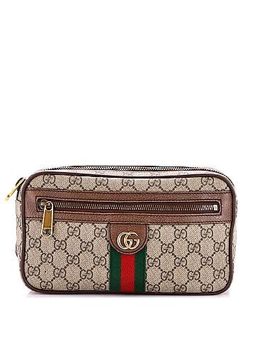 Gucci Ophidia Belt Bag GG Coated Canvas Medium (view 1)