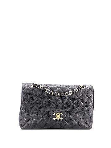 Chanel Classic Double Flap Bag Quilted Caviar Small (view 1)