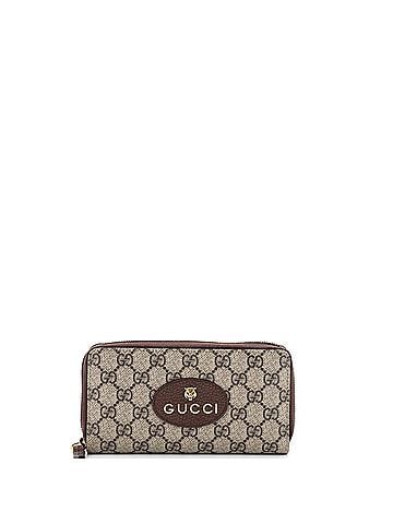 Gucci Neo Vintage Zip Around Wallet GG Coated Canvas (view 1)