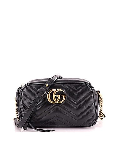 Gucci GG Marmont Shoulder Bag Matelasse Leather Small (view 1)