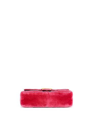 Gucci GG Marmont Flap Bag Matelasse Velvet Small (view 2)