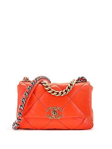 Chanel 19 Flap Bag Quilted Leather Medium (view 1)