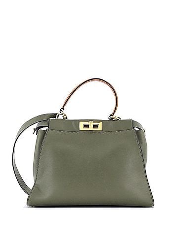 Fendi Peekaboo Bag Rigid Leather Regular (view 1)