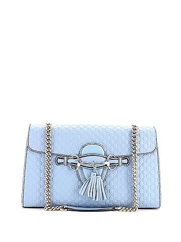 Gucci Emily Chain Flap Bag Microguccissima Leather Medium (view 1)