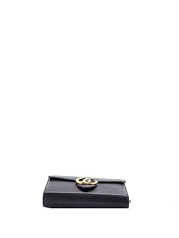 Gucci GG Marmont Chain Wallet Leather Mini (view 2)