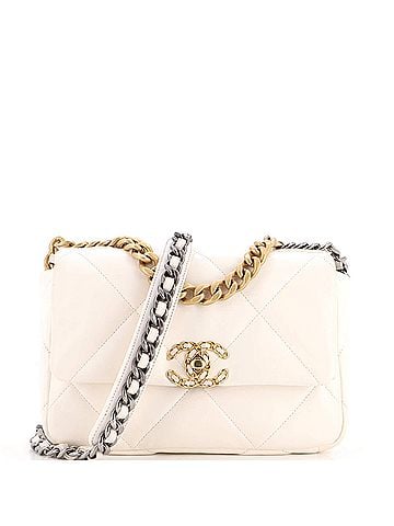 Chanel 19 Flap Bag Quilted Leather Medium (view 1)