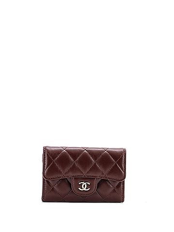 Chanel Classic Flap Card Case Quilted Lambskin (view 1)