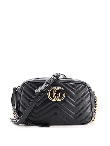 Gucci GG Marmont Shoulder Bag Matelasse Leather Small (view 1)
