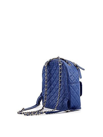 Chanel Chanel Matelassé Backpack with Coco Mark and Caviar Skin AS0004 CHANEL Handbag Women's (view 2)