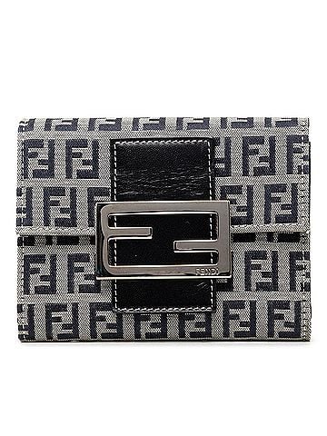 Fendi Zucchino Canvas Trifold Wallet (view 1)