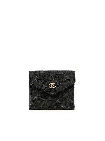 Chanel CC Satin Flap Coin Pouch (view 1)