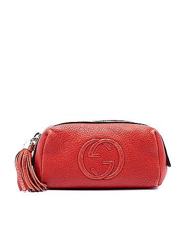 Gucci Pebbled Calfskin Soho Cosmetic Pouch (view 1)